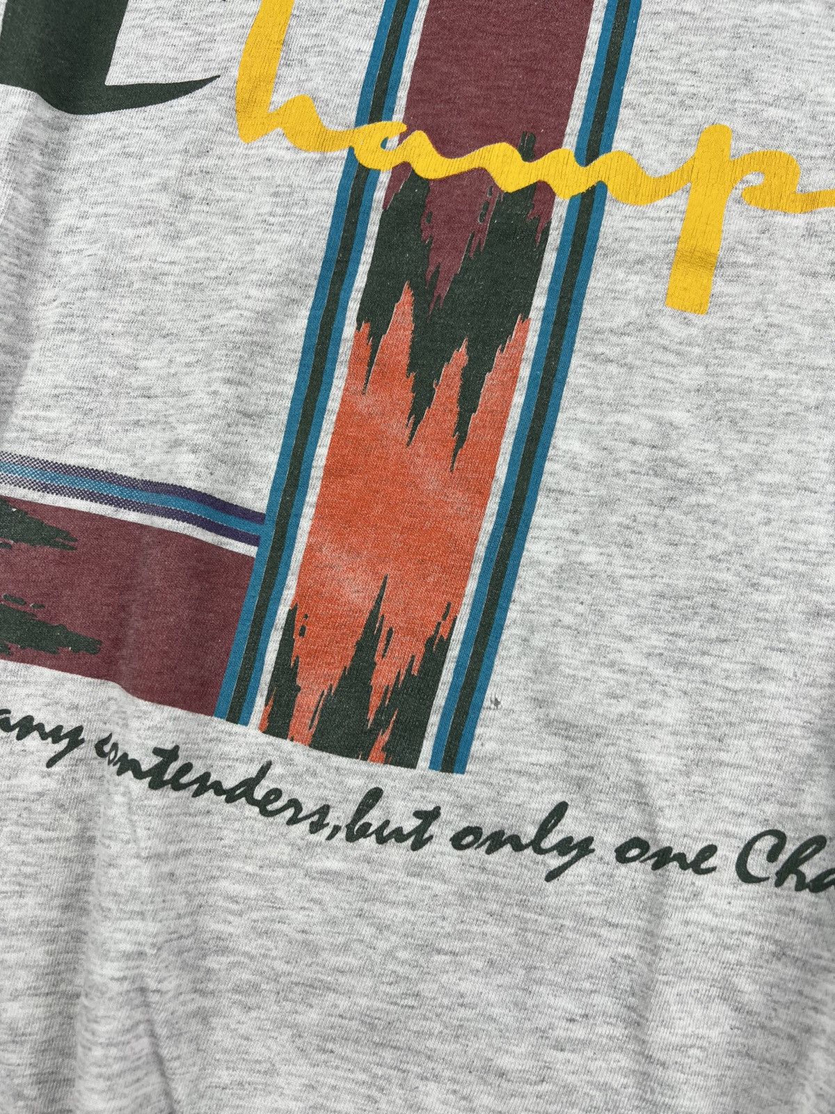 Champion Vintage Champion 90s USA Single Stitch Y2K Tee Shirt Size US L / EU 52-54 / 3 - 6 Thumbnail