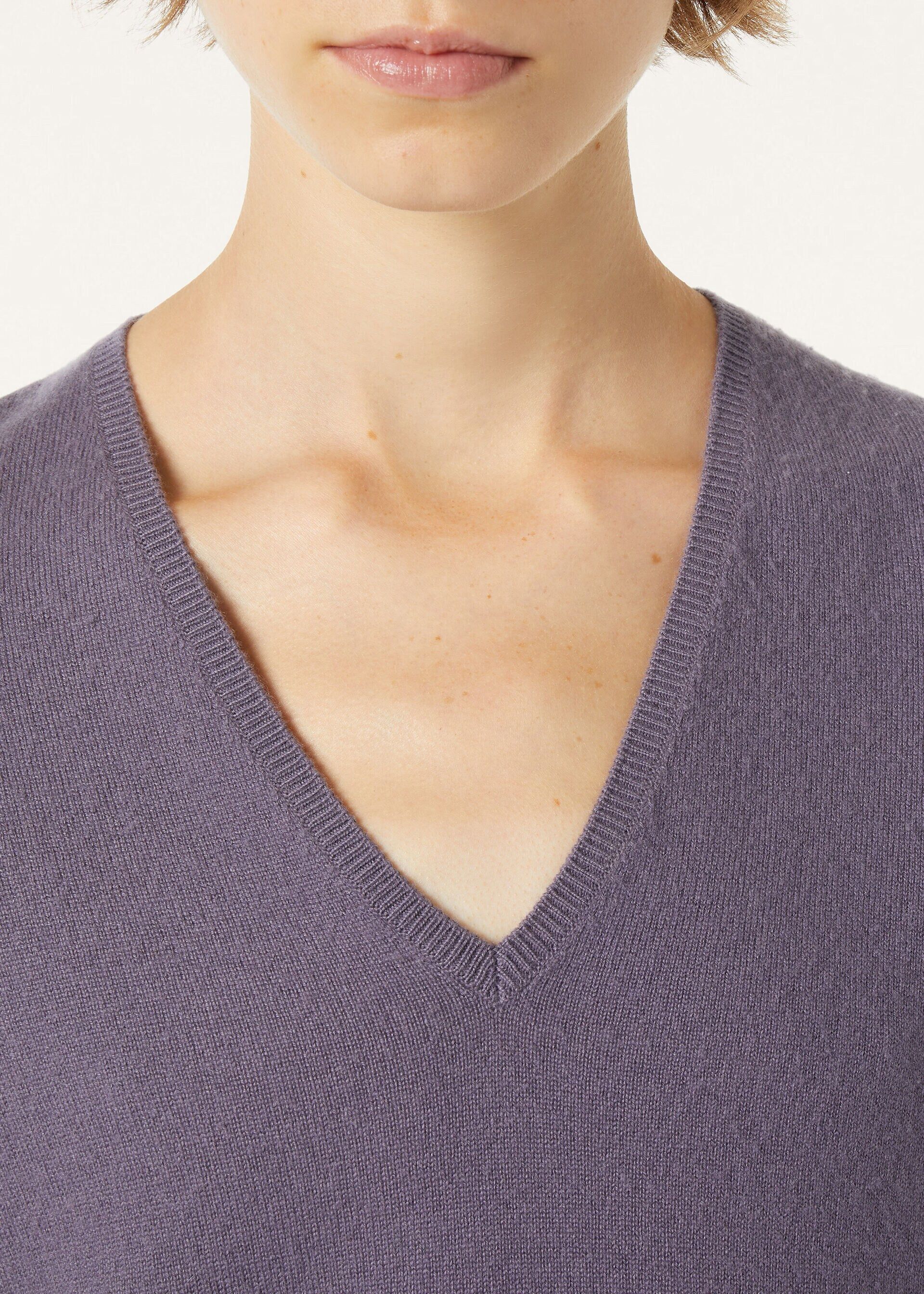 Loro Piana os11x0426 FAQ4514 Sergio Sweater in Purple Tear Size XS / US 0-2 / IT 36-38 - 3 Thumbnail