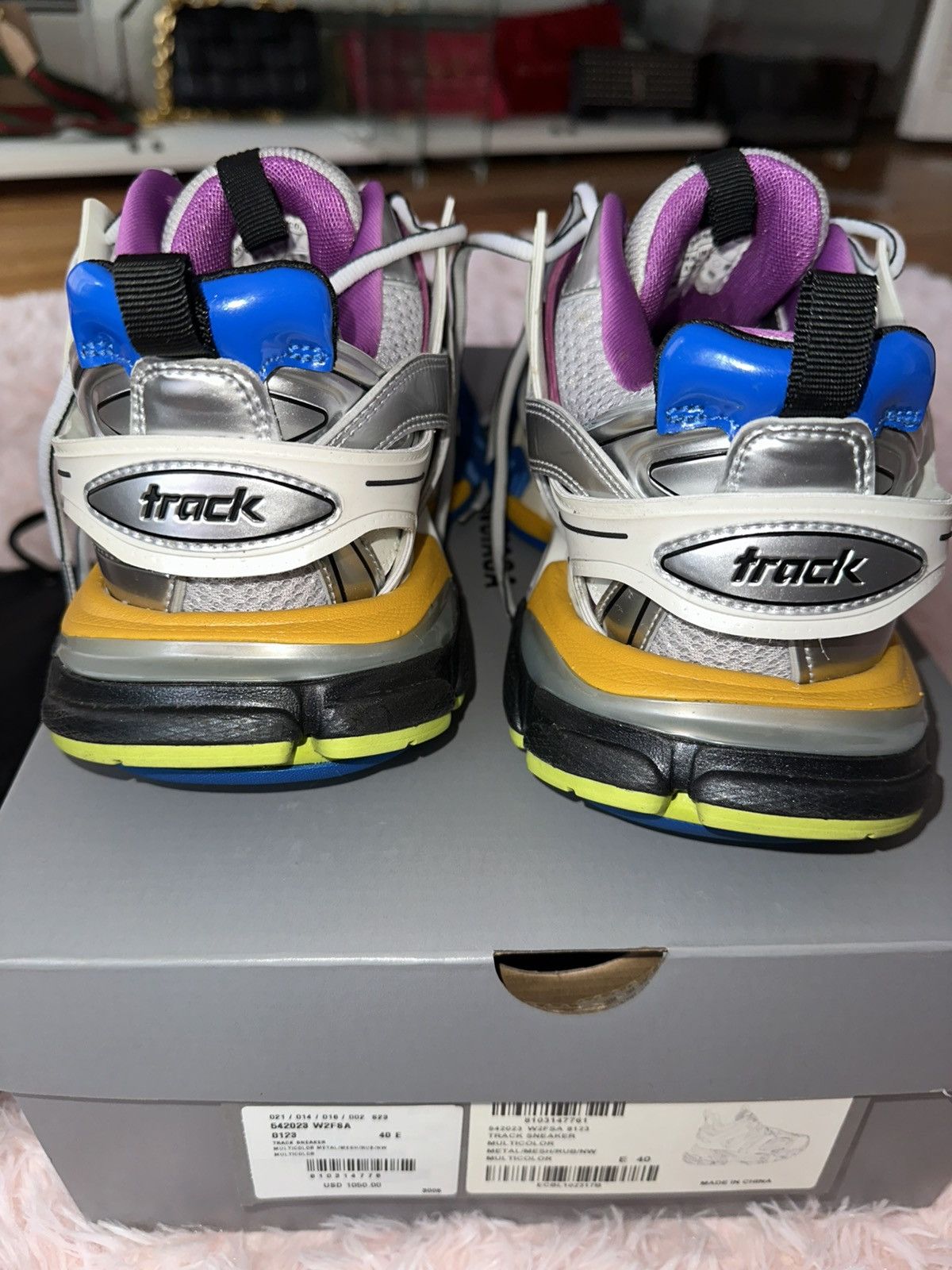 Balenciaga Balenciaga Track Sneaker 'Metallic Multicolor Size US 7 / EU 40 - 6 Thumbnail