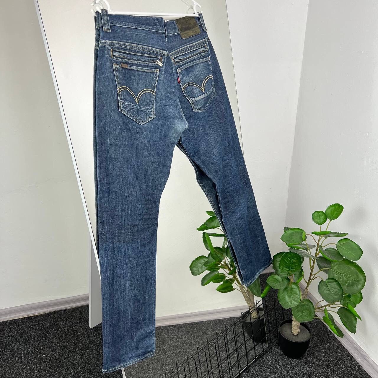 Levi's Vintage Y2k Levi’s Rare Denim Pants Jean Size US 33 - 2 Thumbnail