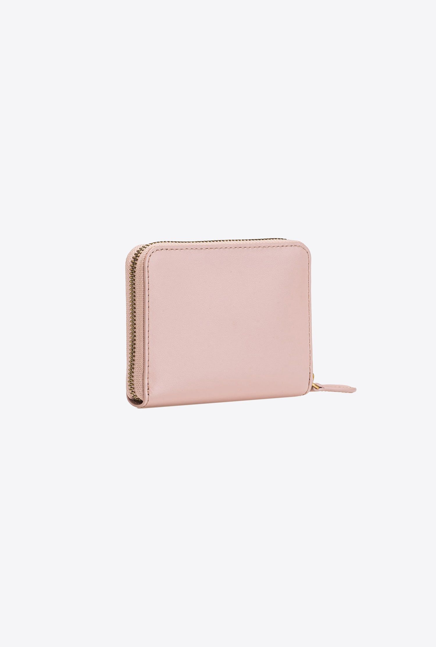 Pinko o1s22i1n0824 Size: OS / Leather Zip-Around Wallet in Pink Size ONE SIZE - 2 Thumbnail