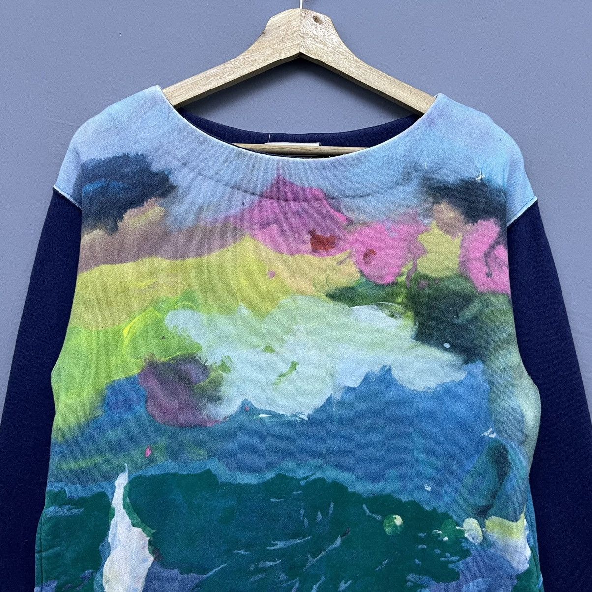 Tsumori Chisato Tsumori Chisato Art Watercolor Sweatshirt Size US M / EU 48-50 / 2 - 3 Thumbnail