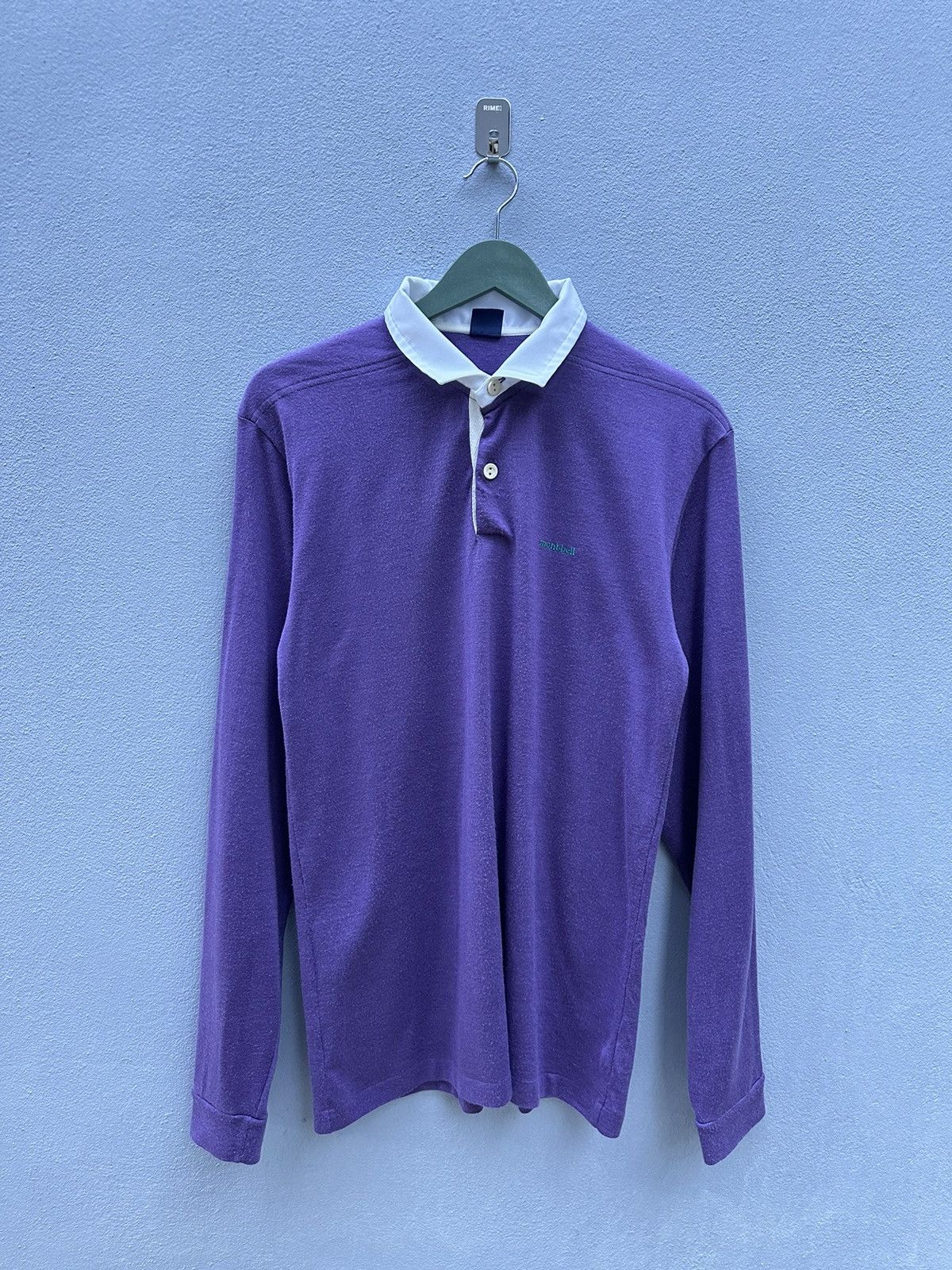 Montbell Montbell Longsleeve Polo Vintage Shirt A131 Size US M / EU 48-50 / 2 - 1 Thumbnail