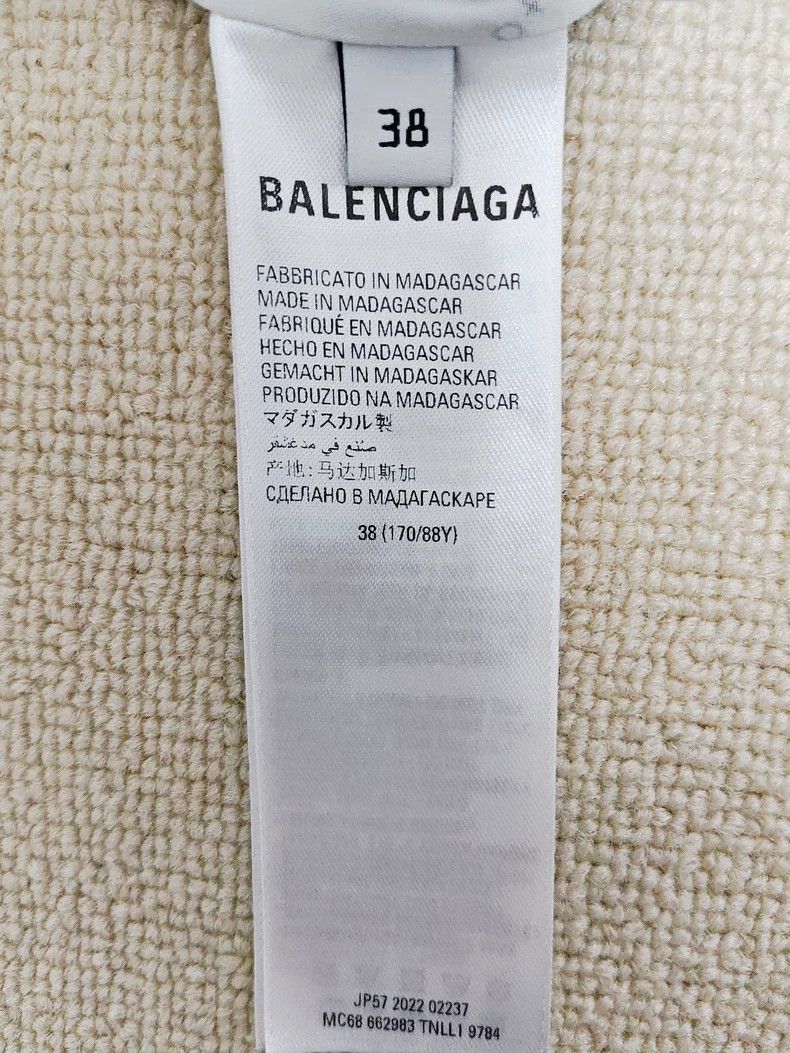 Balenciaga Balenciaga size 38 23ss Full Letter Logo Long Sleeve Shirt Size US M / EU 48-50 / 2 - 4 Thumbnail