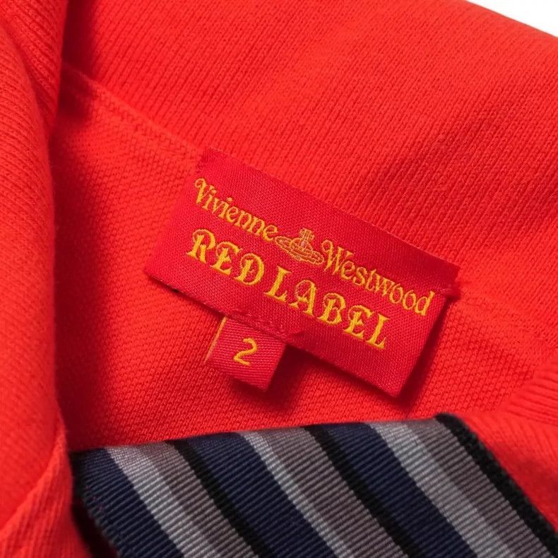 Vivienne Westwood Vivienne Westwood size2 Starred red polo shirt Size M / US 6-8 / IT 42-44 - 9 Thumbnail