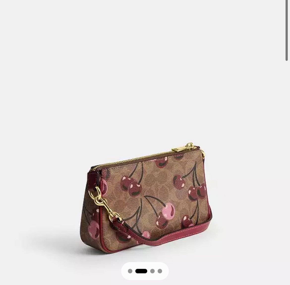 Coach Coach Cherry Print Purse Size ONE SIZE - 2 Thumbnail