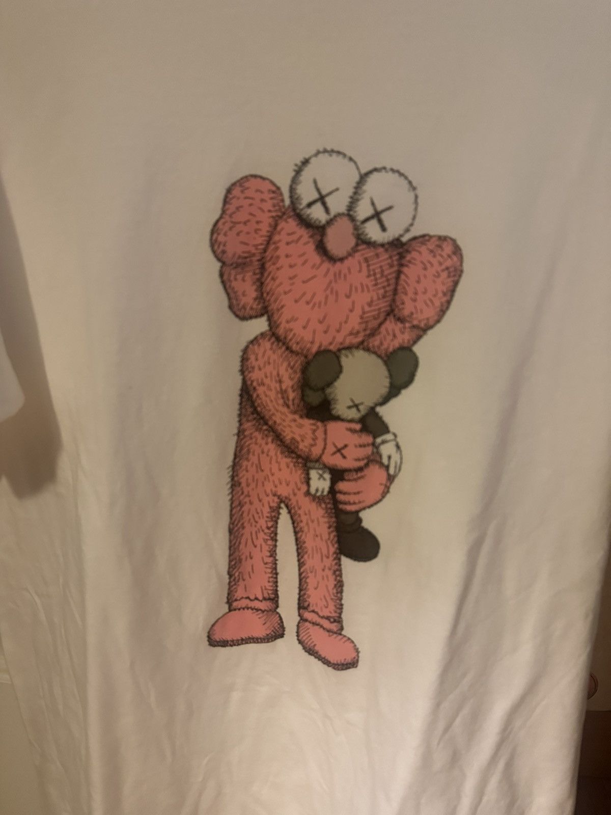 Kaws × Uniqlo KAWS X Uniqlo Collab Pink Bear Summer 2019 T Shirt Size US L / EU 52-54 / 3 - 2 Thumbnail