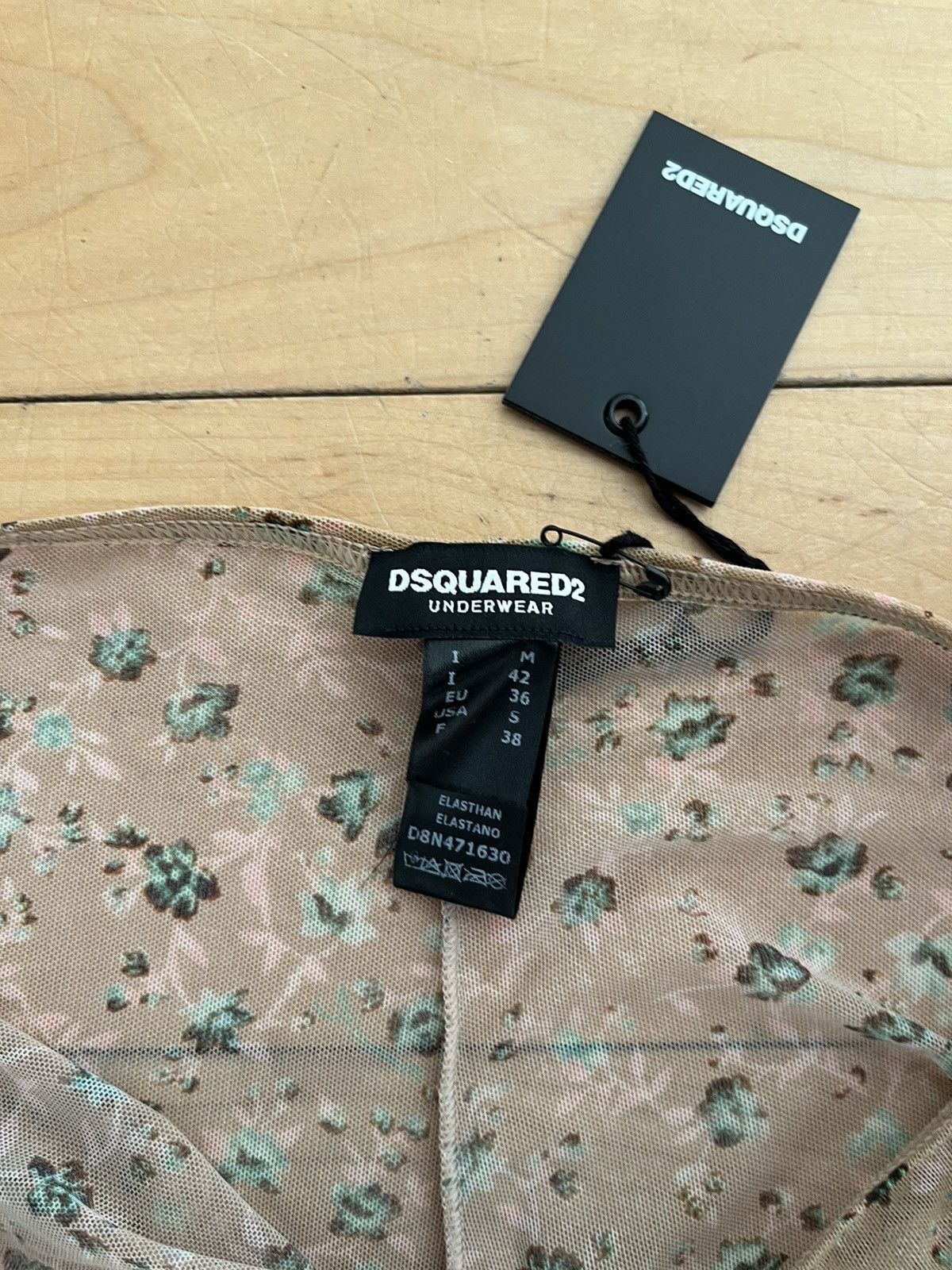 Dsquared2 NWT - Dsquared2 Floral Tulle Leggings Size 26" / US 2 / IT 38 - 4 Thumbnail