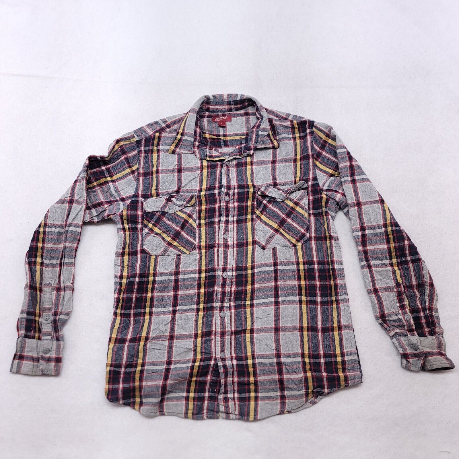 Arizona Jean Co. Arizona Jean Co Tartan Flannel Button Up Shirt Mens Size L Size US L / EU 52-54 / 3 - 2 Thumbnail
