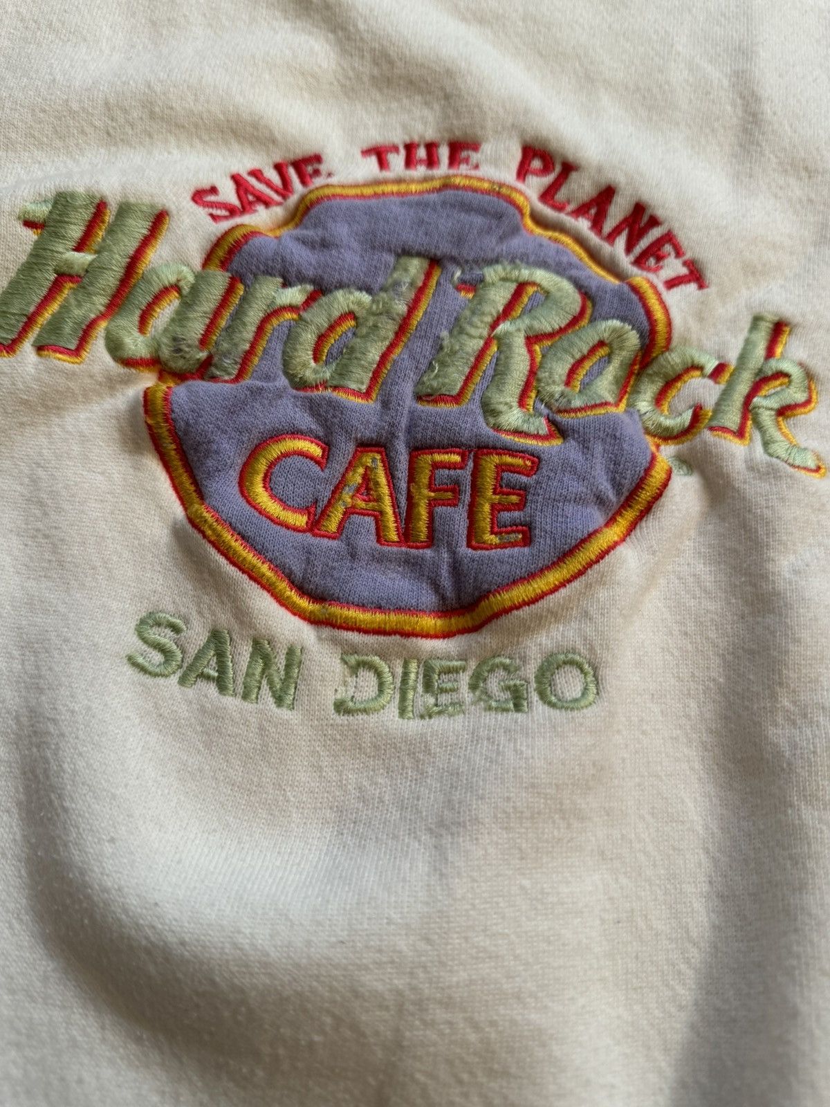 Hard Rock Cafe × Lee × Vintage Vintage Hard Rock San Diego Crew Neck Embroidered Sweatshirt Size US M / EU 48-50 / 2 - 4 Thumbnail