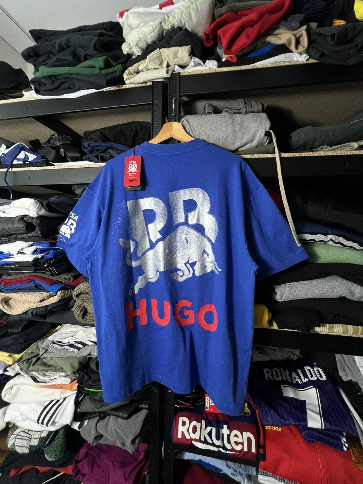 Hugo HUGO Red Bull Racing F1 Oversized T-Shirt Visa Cash App Size US M / EU 48-50 / 2 - 5 Thumbnail