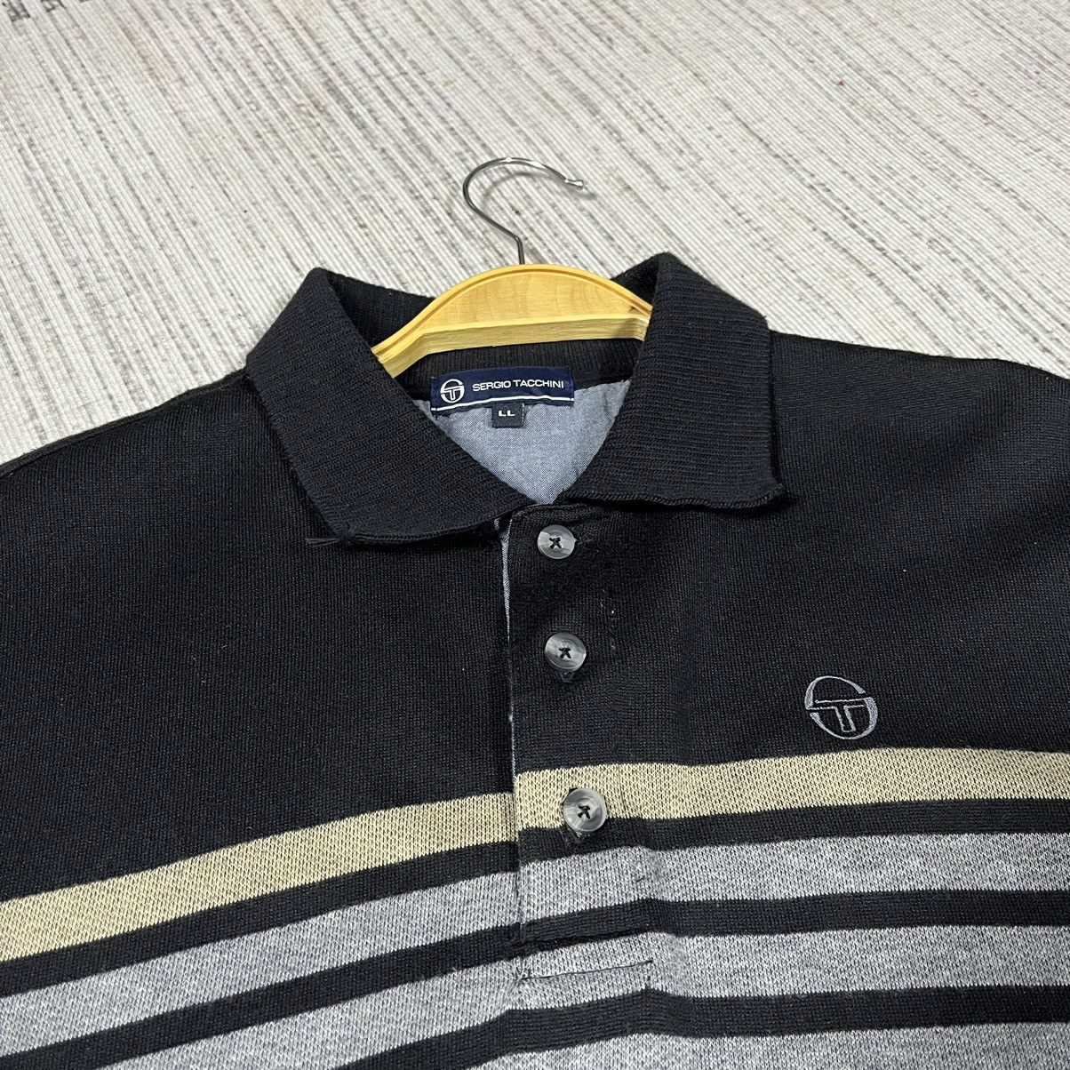 Japanese Brand × Sergio Tacchini × Vintage Vintage Sergio Tacchini half button sweater Size US L / EU 52-54 / 3 - 6 Thumbnail