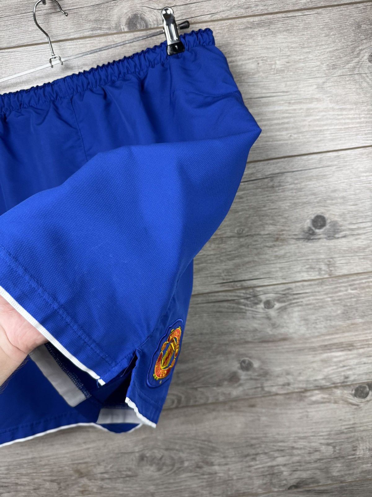 Nike Manchester United Shorts Nike Vintage Football Size L Size US 34 / EU 50 - 13 Thumbnail