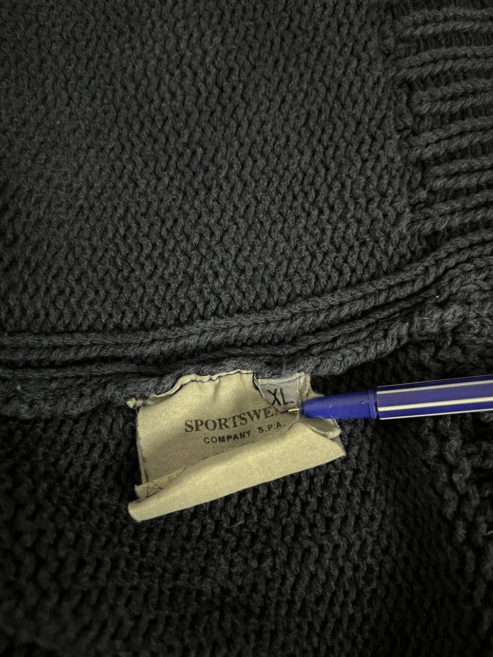 Stone Island Stone Island Heavy Sweater Navy Size US XL / EU 56 / 4 - 14 Thumbnail