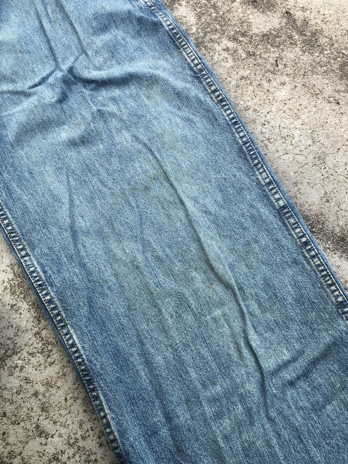 Hypebeast BAGGY⚡️⚡️VINTAGE TREVOR BUCKLE BACK DENIM Size US 29 - 4 Thumbnail
