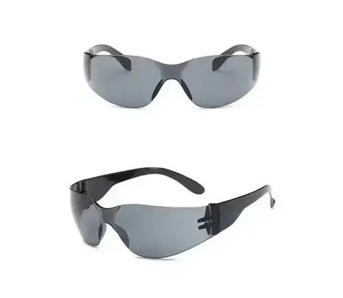 Vintage Vintage Retro Style Oval Frame Black Glasses Size ONE SIZE - 3 Thumbnail