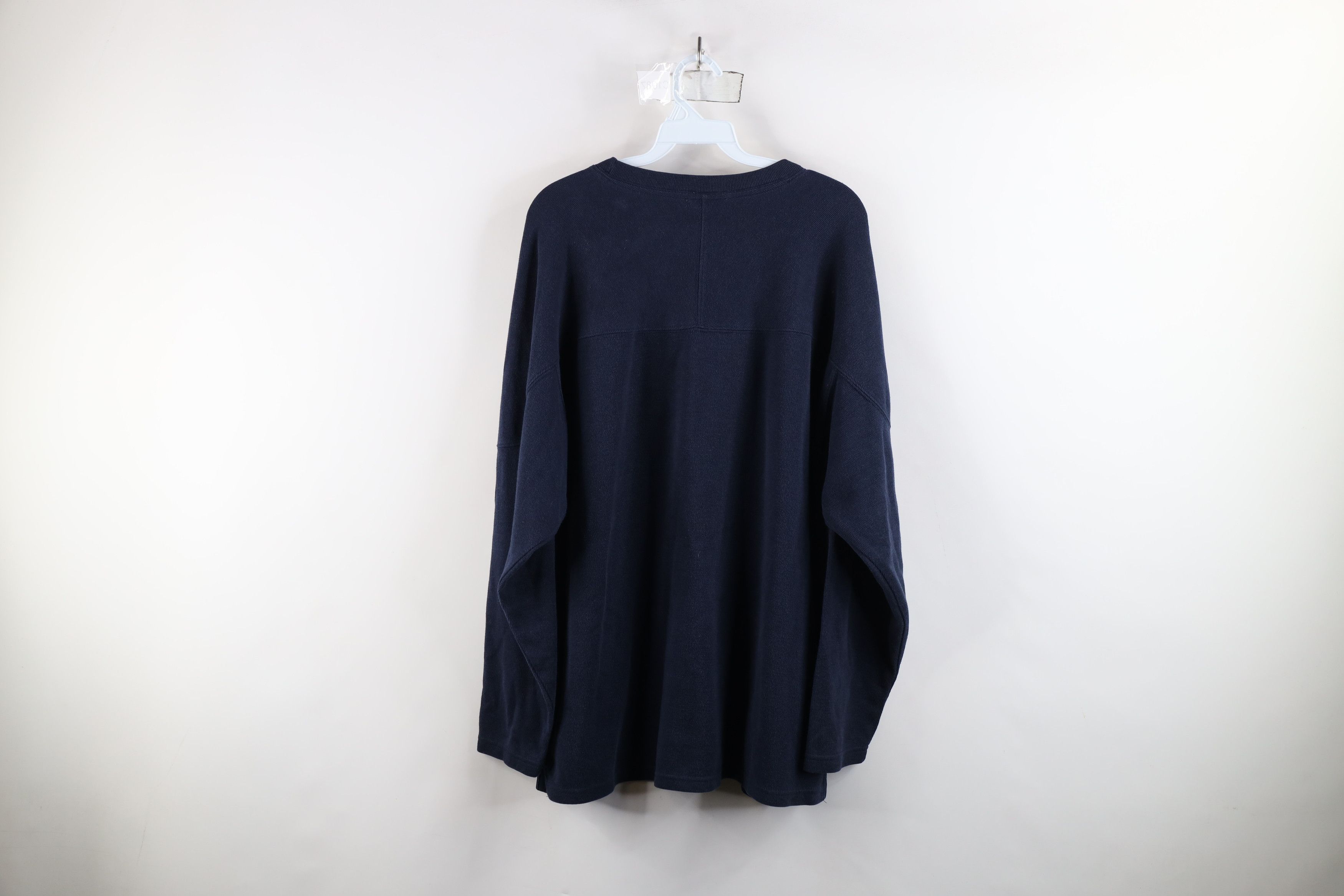 Champion × Vintage Vintage 90s Champion Ribbed Football Jersey T-Shirt Blue Size US L / EU 52-54 / 3 - 12 Thumbnail