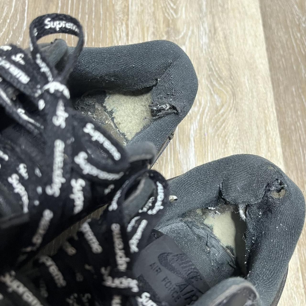 Nike × Supreme black supreme af1 Size US 10 / EU 43 - 8 Thumbnail