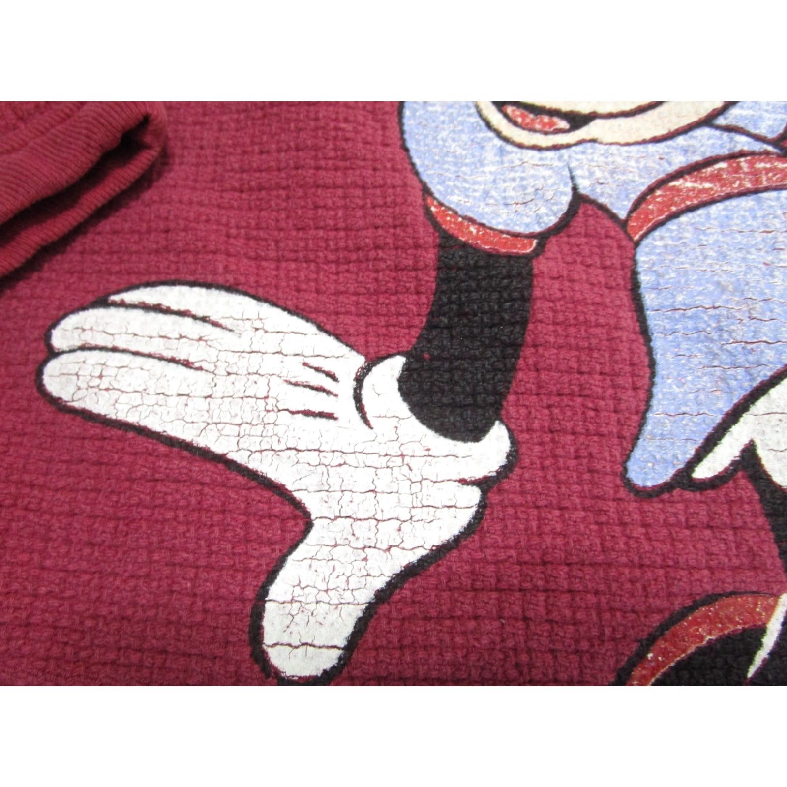 Mickey Unlimited VINTAGE Minnie Mouse Disney Sweatshirt Womens XL Purple 90s 1990s Pullover Crew Neck Sweatshirt Ladies Regular Fit Size XL / US 12-14 / IT 48-50 - 4 Thumbnail
