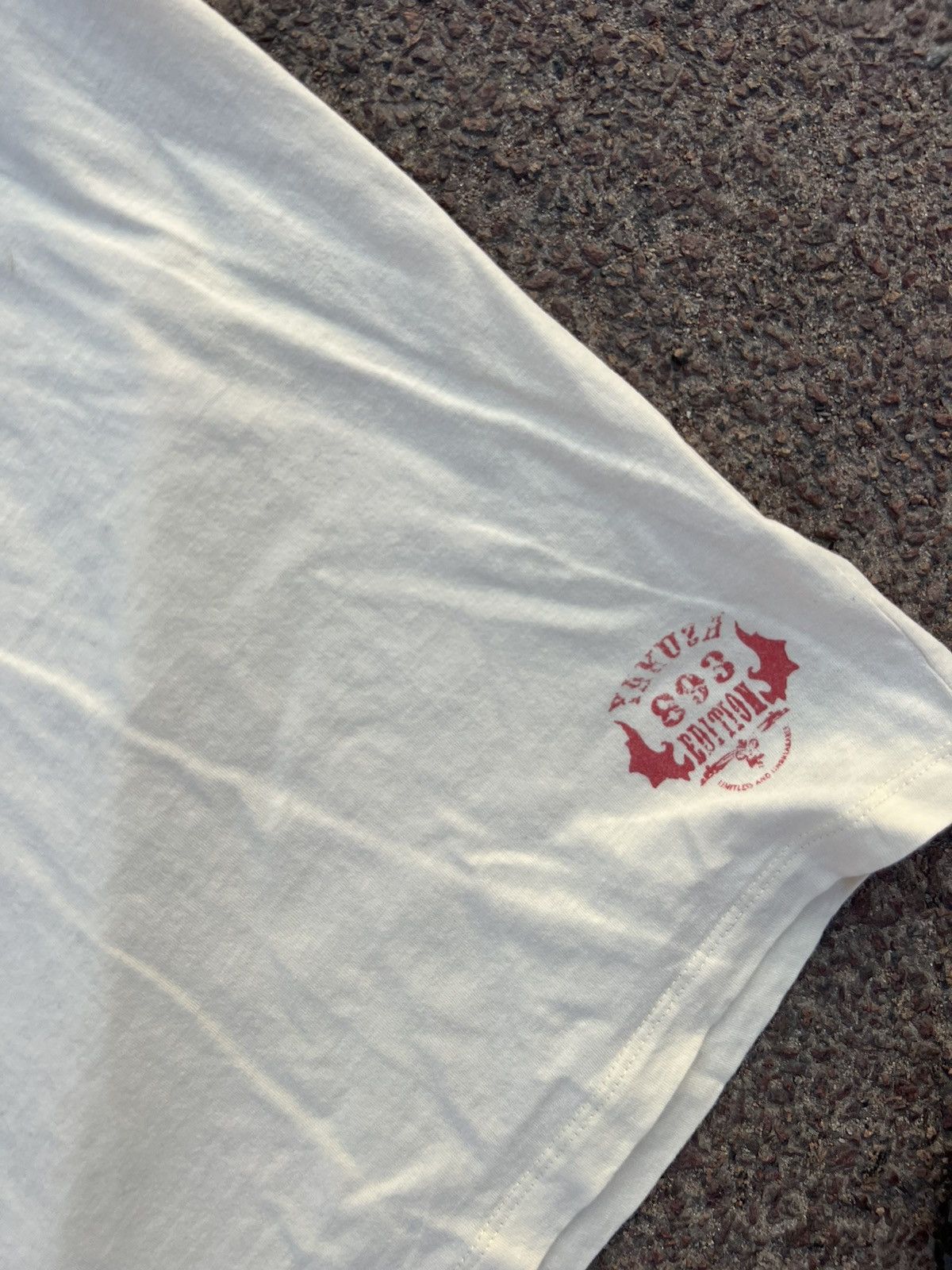 Japanese Brand Y2K Yakuza Adult Cocaine alcohol sex rock n roll Tour tee Size US L / EU 52-54 / 3 - 8 Thumbnail