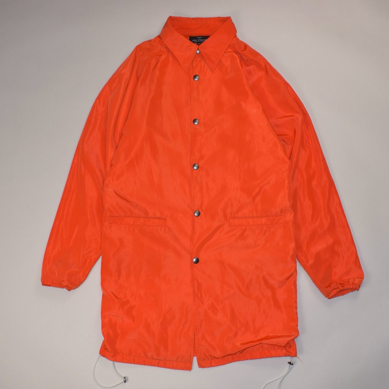 Atelier New Regime Atelier New Regime Orange Long Coach Jacket - Men's Small Size US S / EU 44-46 / 1 - 6 Thumbnail
