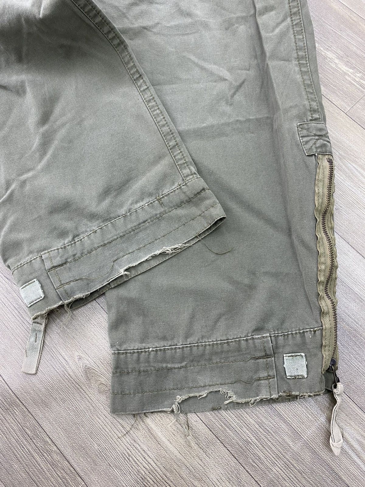 Hysteric Glamour 2000s Abercrombie & Fitch Punk Lgb Military Bondage Pants Size US 34 / EU 50 - 12 Thumbnail