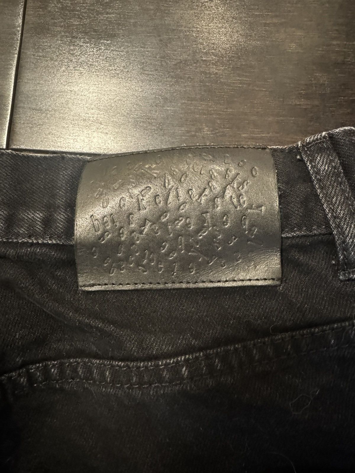 basketcase gallery Basketcase Gallery Black Straight Denim Size US 30 / EU 46 - 4 Thumbnail