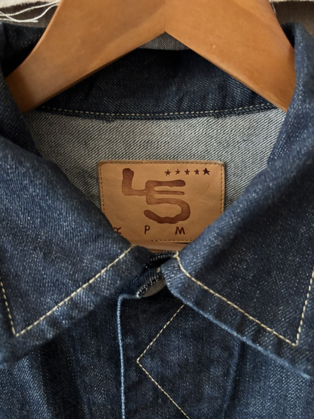 45rpm 45R rye mugi denim jacket Size US M / EU 48-50 / 2 - 3 Thumbnail