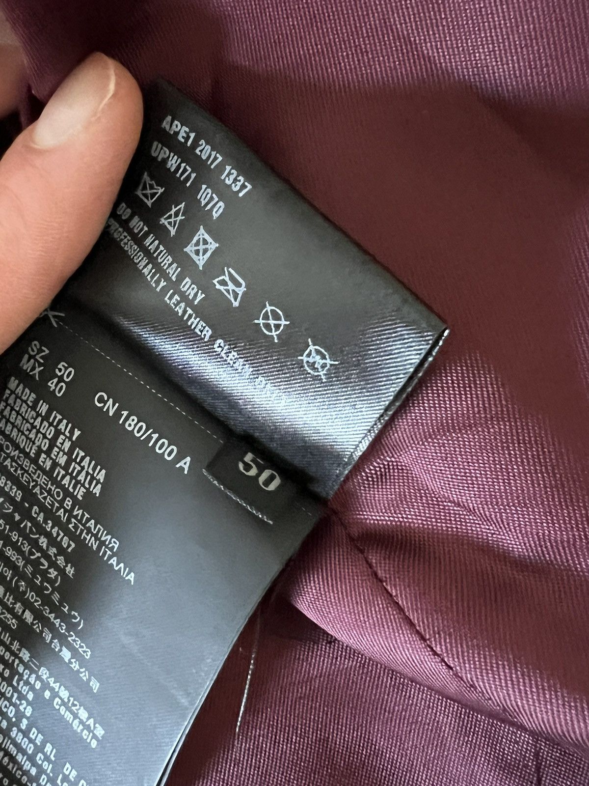 Prada Prada FW17 Leather Jacket Size US M / EU 48-50 / 2 - 11 Thumbnail