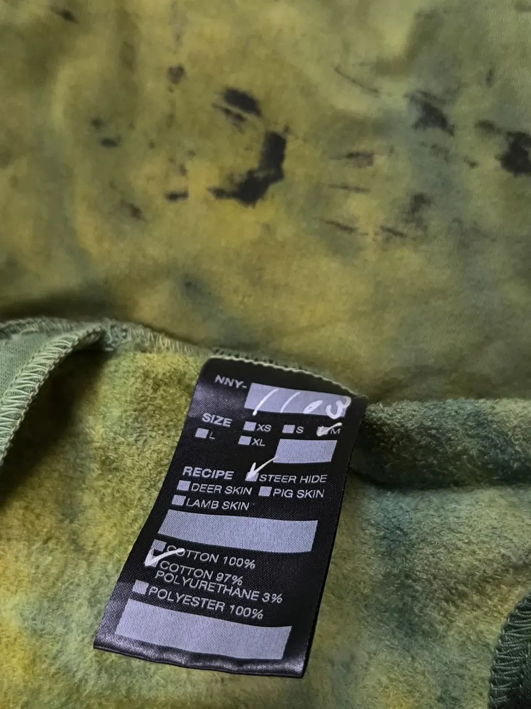 Japanese Brand no no yes! special camo steer hide & cotton jacket Size US M / EU 48-50 / 2 - 9 Thumbnail