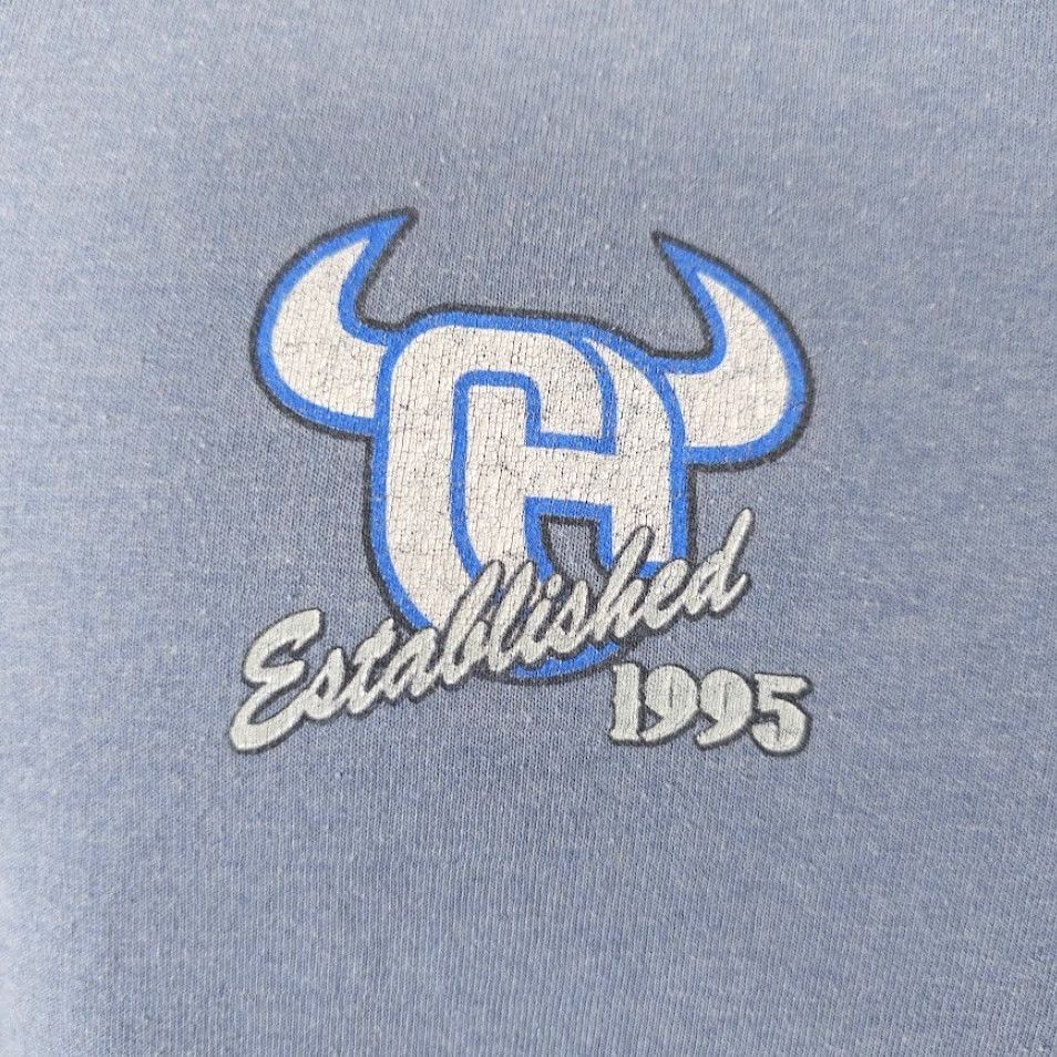 Gildan Gildan Cowboy Hardware T Shirt Mens Large Blue Lock Stock & Barrel Pistol Cowboy Western Bull Riding Rodeo Gun Mens Size US L / EU 52-54 / 3 - 3 Thumbnail