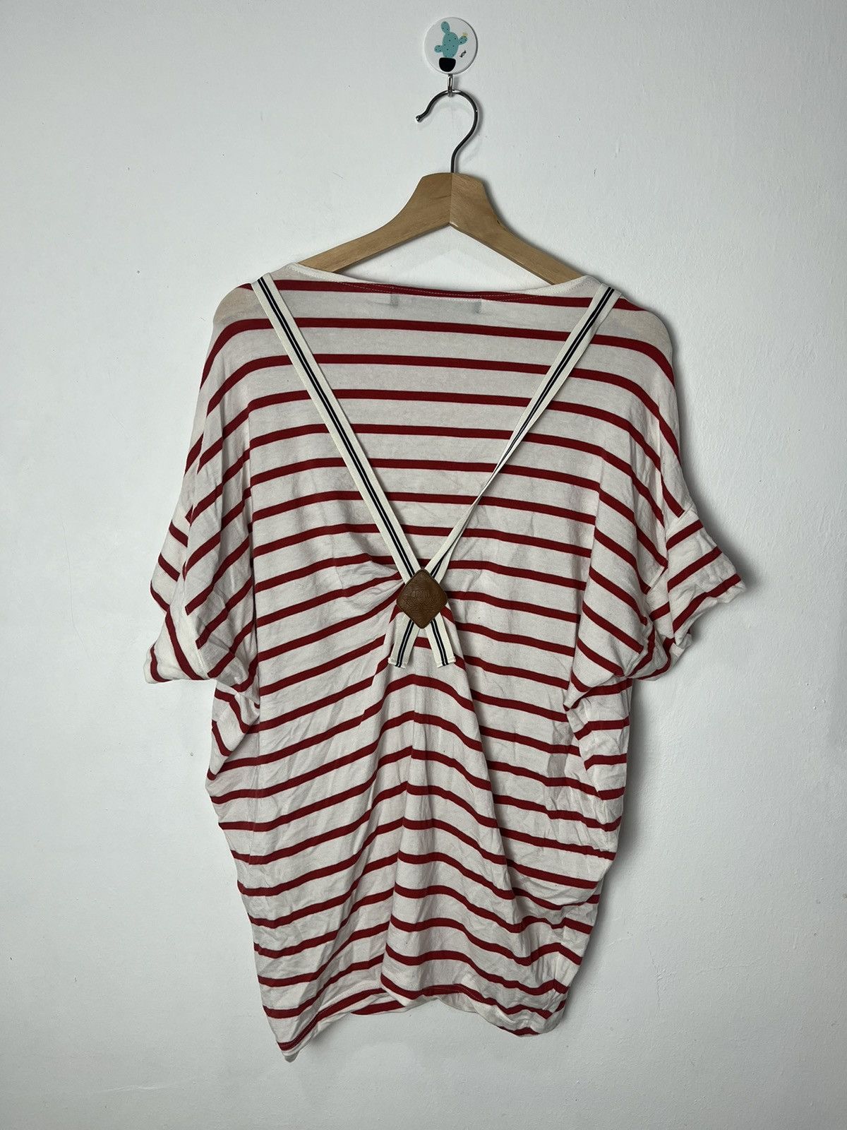 Issey Miyake Mercibeaucoup Stripe Blouses by Issey Miyake Size L / US 10 / IT 46 - 2 Thumbnail