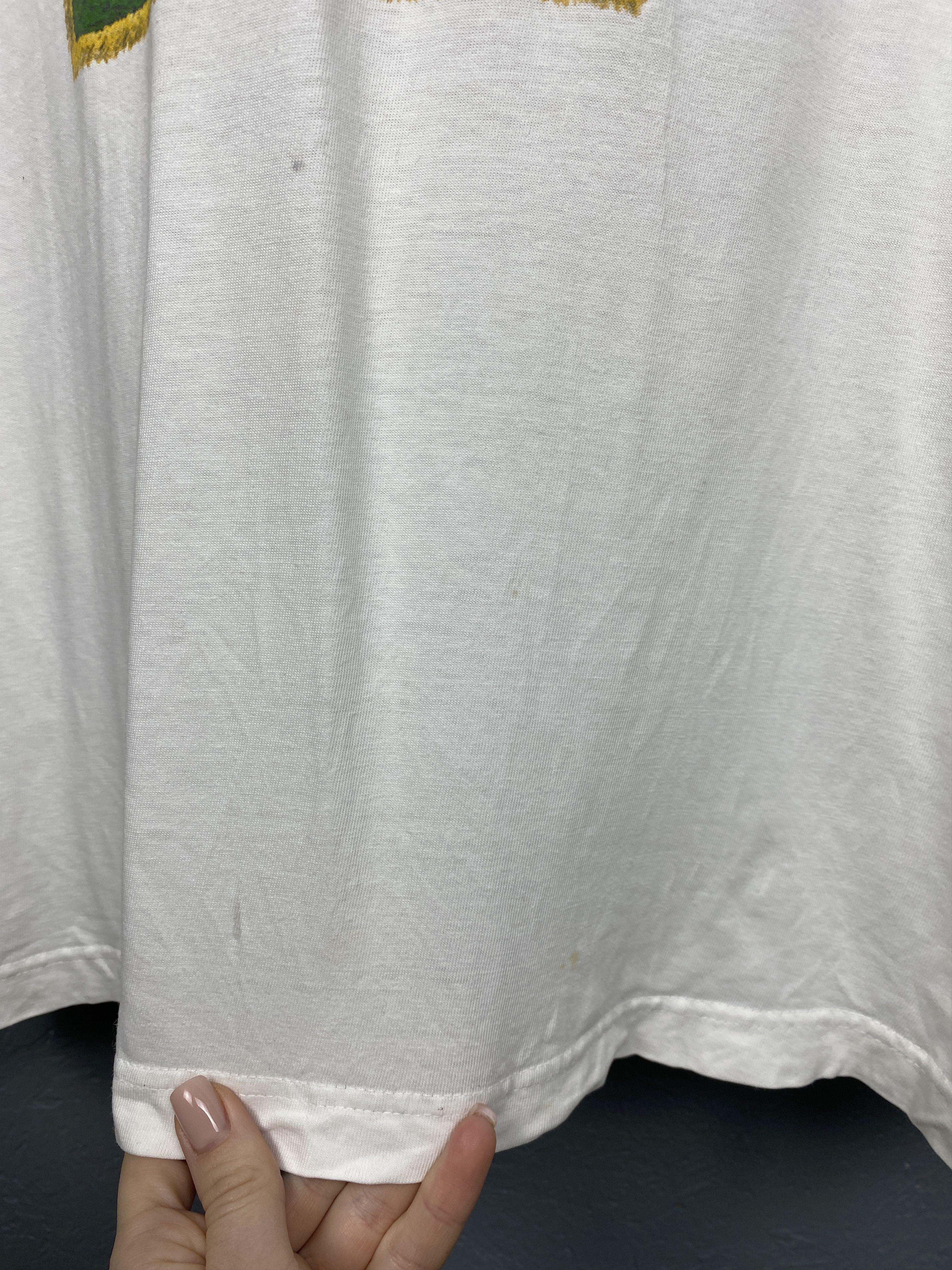 Nike × Vintage Nike Vintage Tennis Court Mens Big Logo T-Shirt Tee Size US XL / EU 56 / 4 - 5 Thumbnail