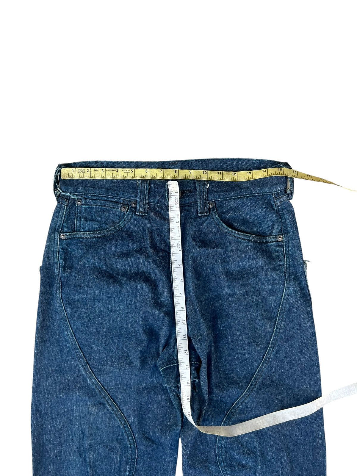 Japanese Brand × Levi's × Vintage Vintage 2006 Levi’s Flu Japan Baggy Denim Jeans Size US 30 / EU 46 - 4 Thumbnail