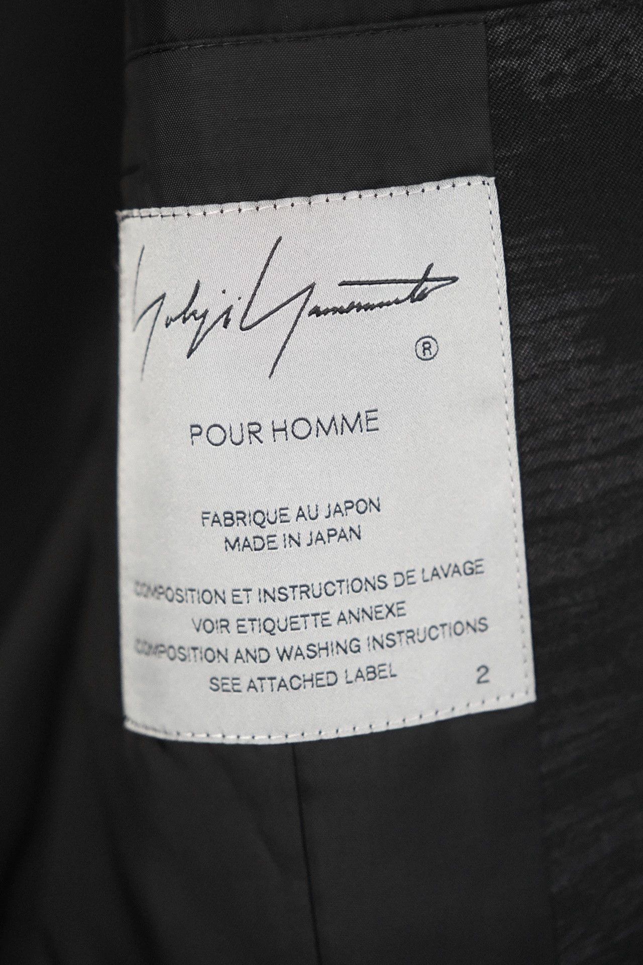 Yohji Yamamoto Yohji Yamamoto 22AW Archive Cang Hai Falcon Discharge Blazer Size US M / EU 48-50 / 2 - 9 Thumbnail