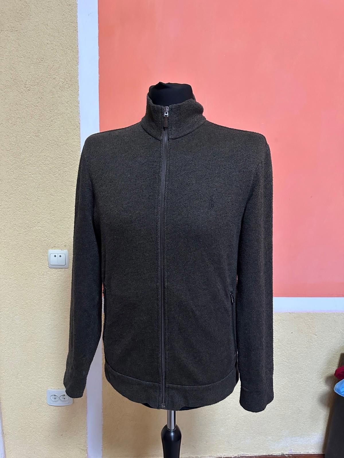 Polo Ralph Lauren POLO RALPH LAUREN SWEATSHIRT FULL-ZIP DARK GREEN Sz S Size US S / EU 44-46 / 1 - 1 Thumbnail