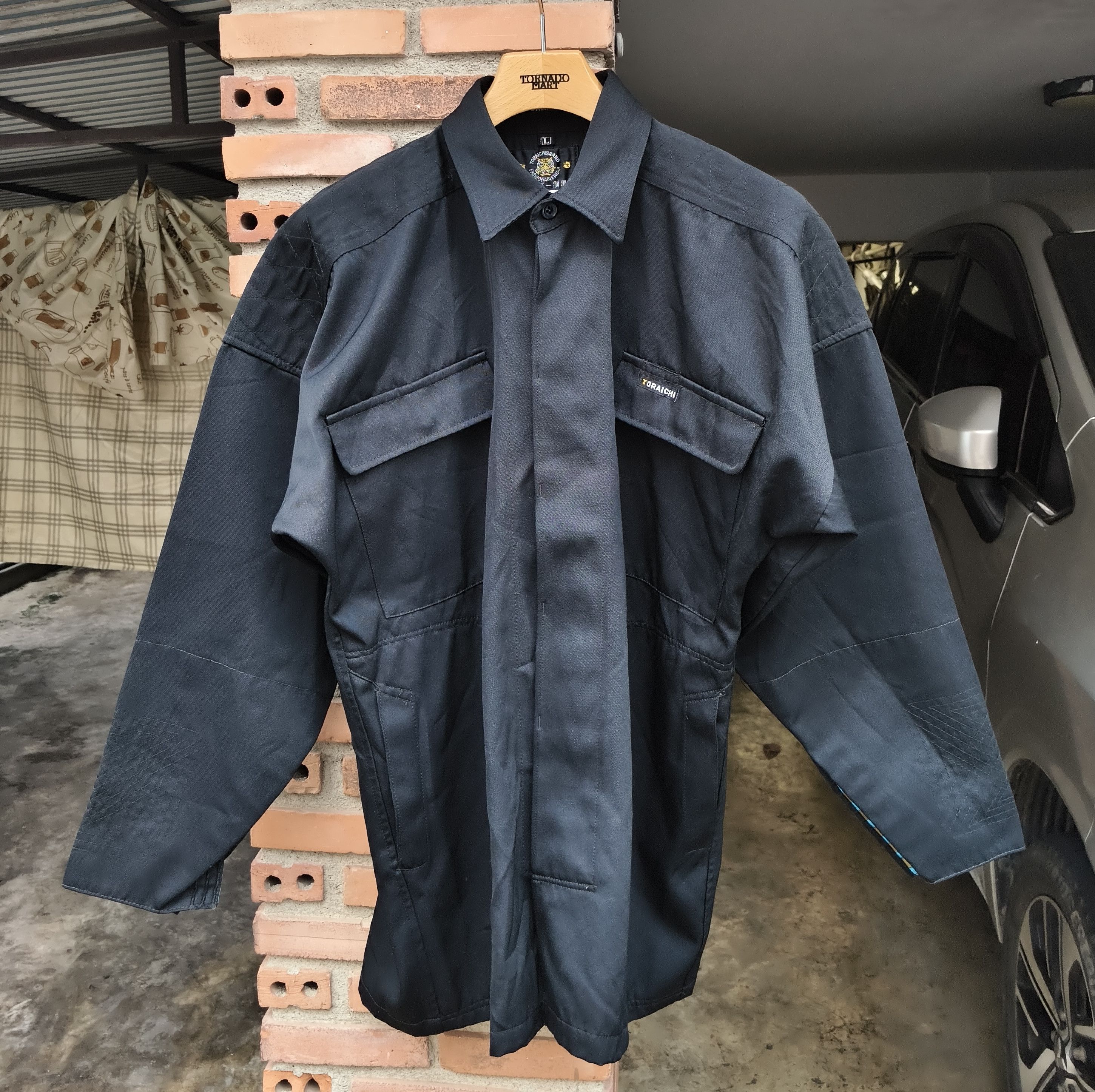 Japanese Brand NWT BPN (Black Peace Now) Swallowtail Top with raw