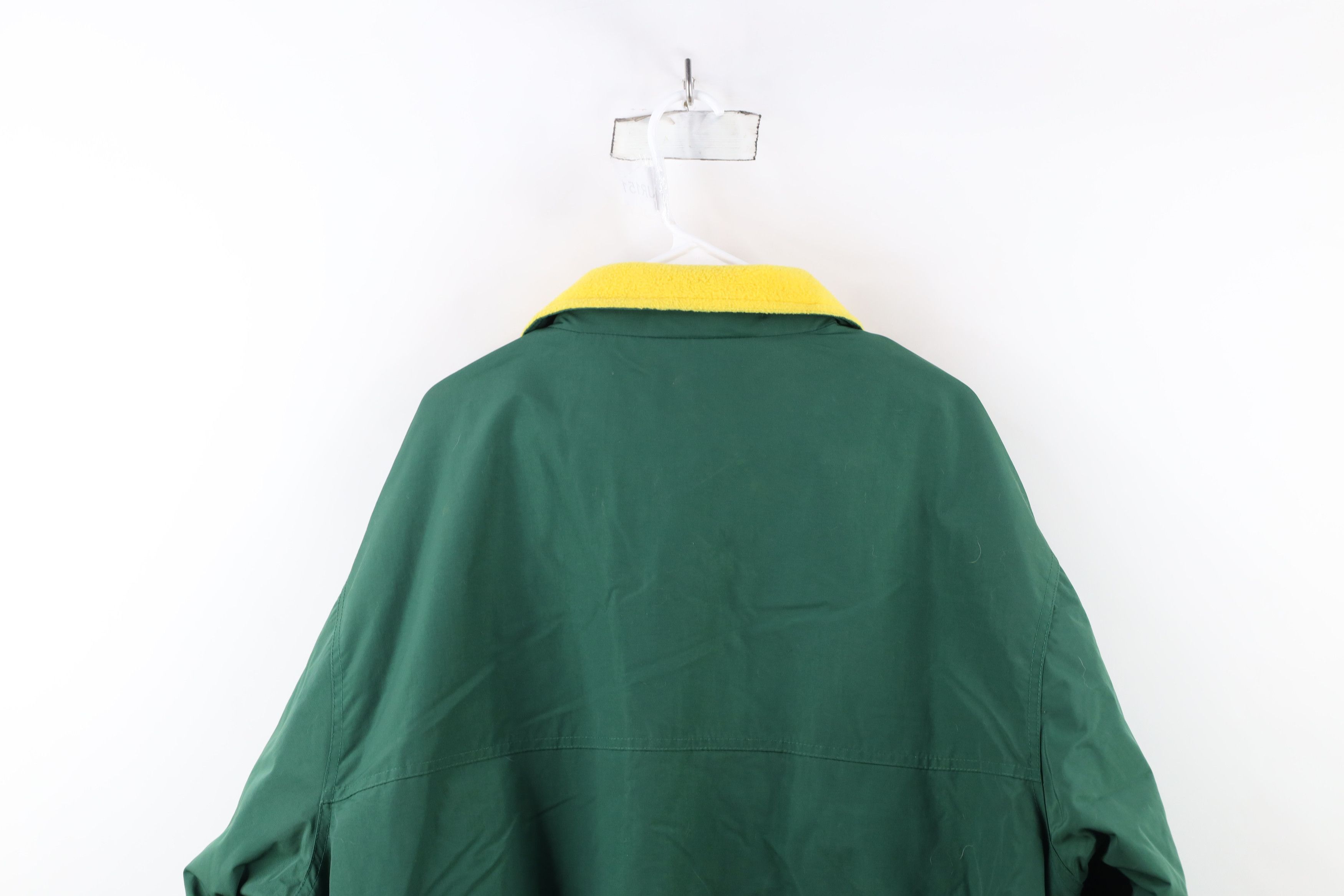 John Deere × Vintage Vintage John Deere Tractors Fleece Lined Bomber Jacket Size US XXL / EU 58 / 5 - 15 Thumbnail
