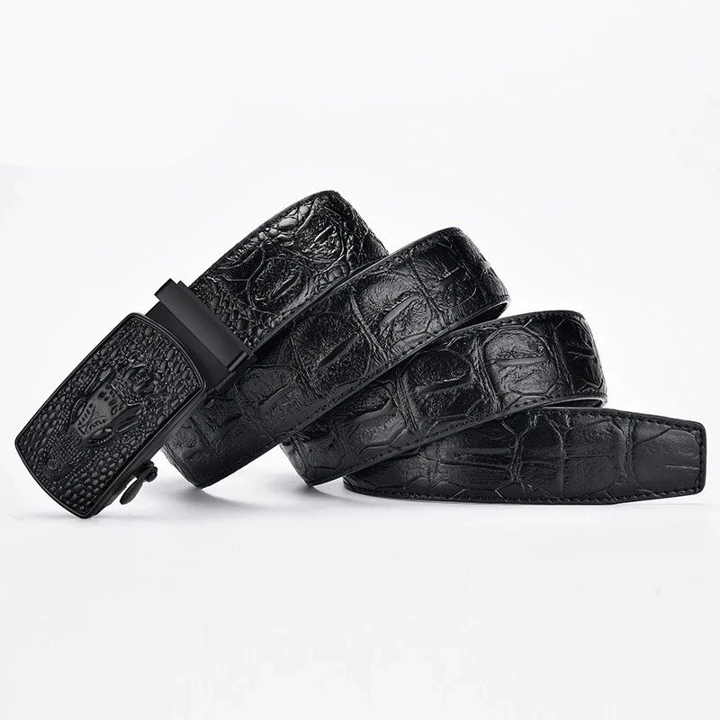 Designer × Japanese Brand Genuine Leather New Style Pin Buckle Jeans Size ONE SIZE - 2 Thumbnail