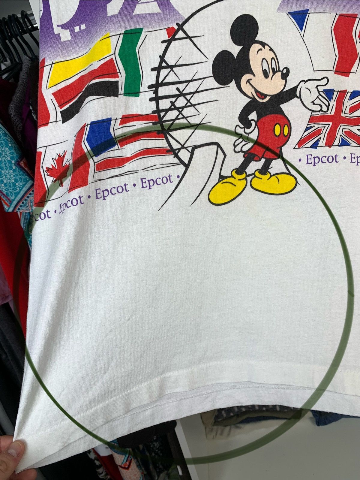 Mickey Mouse Vintage Mickey Mouse Single Stitch T-shirt Made in USA Size US XL / EU 56 / 4 - 23 Thumbnail