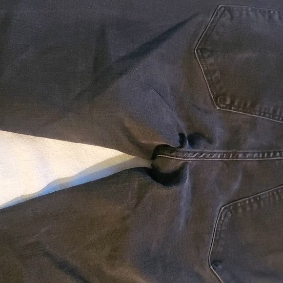 Madewell Madewell 10" High Rise Skinny Raw Edge Botton Fly Black Fros Size 27" / US 4 / IT 40 - 12 Thumbnail