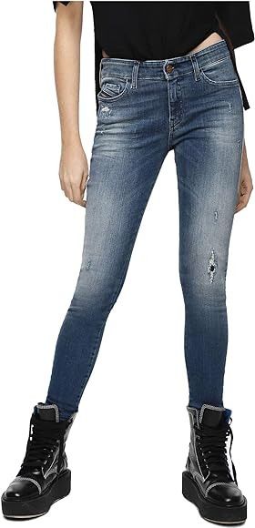 Diesel SLANDY 084MU W24/L32 Girls Blue Stretch Jeans 70524 Size 24" / US 00 / IT 34 - 1 Thumbnail
