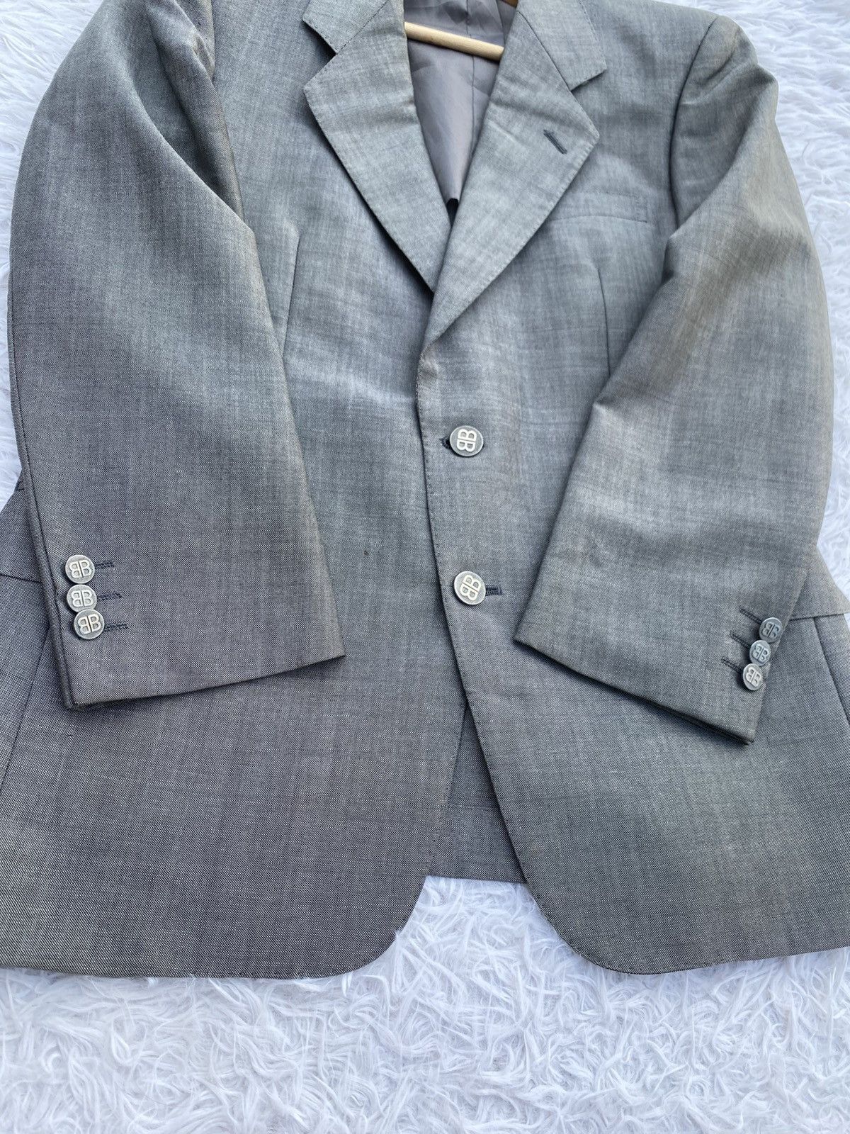 Balenciaga Rare Vintage 90s Balenciaga Blazer Size 36S - 13 Thumbnail