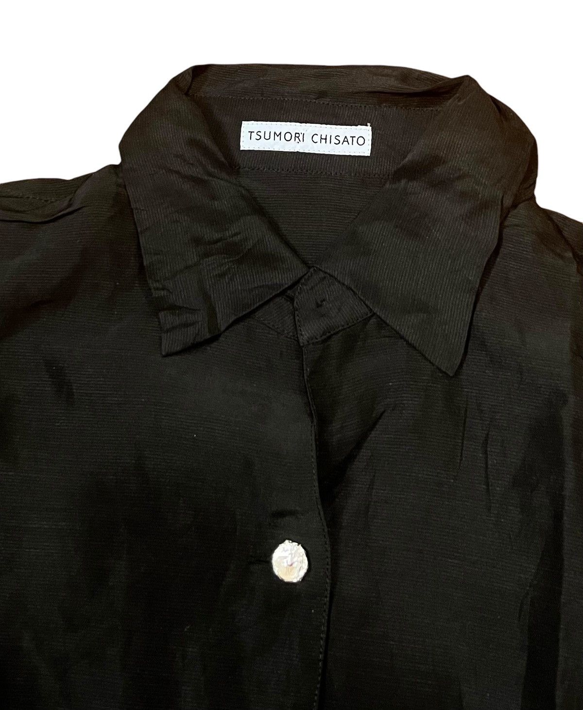 Issey Miyake TAX FREE 🇺🇸 issey tsumori chisato flowy assymetric shirt Size US M / EU 48-50 / 2 - 3 Thumbnail