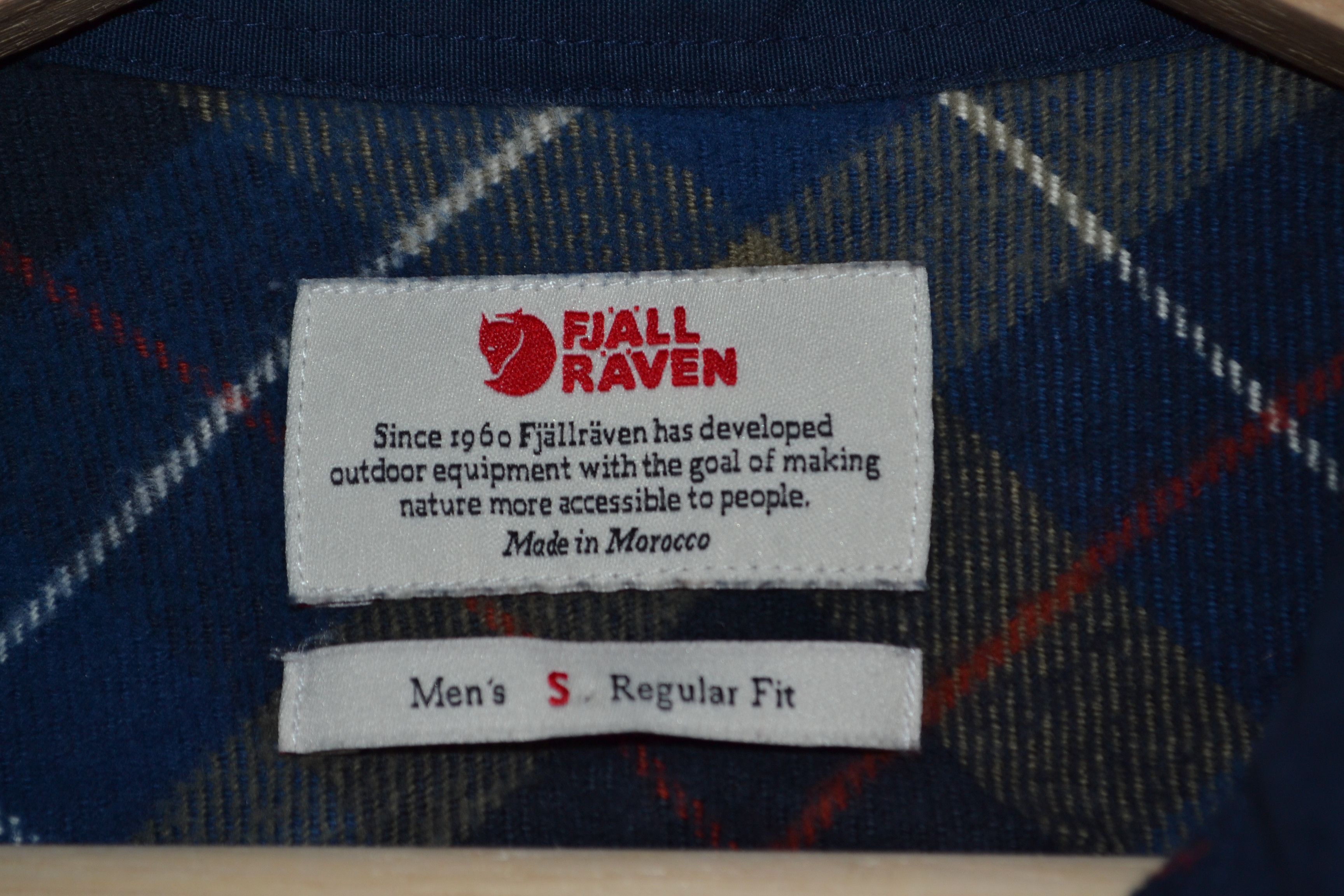 Fjallraven Fjallraven Fjall Raven Singi Heavy Flannel S Blue Shirt Size US S / EU 44-46 / 1 - 3 Thumbnail