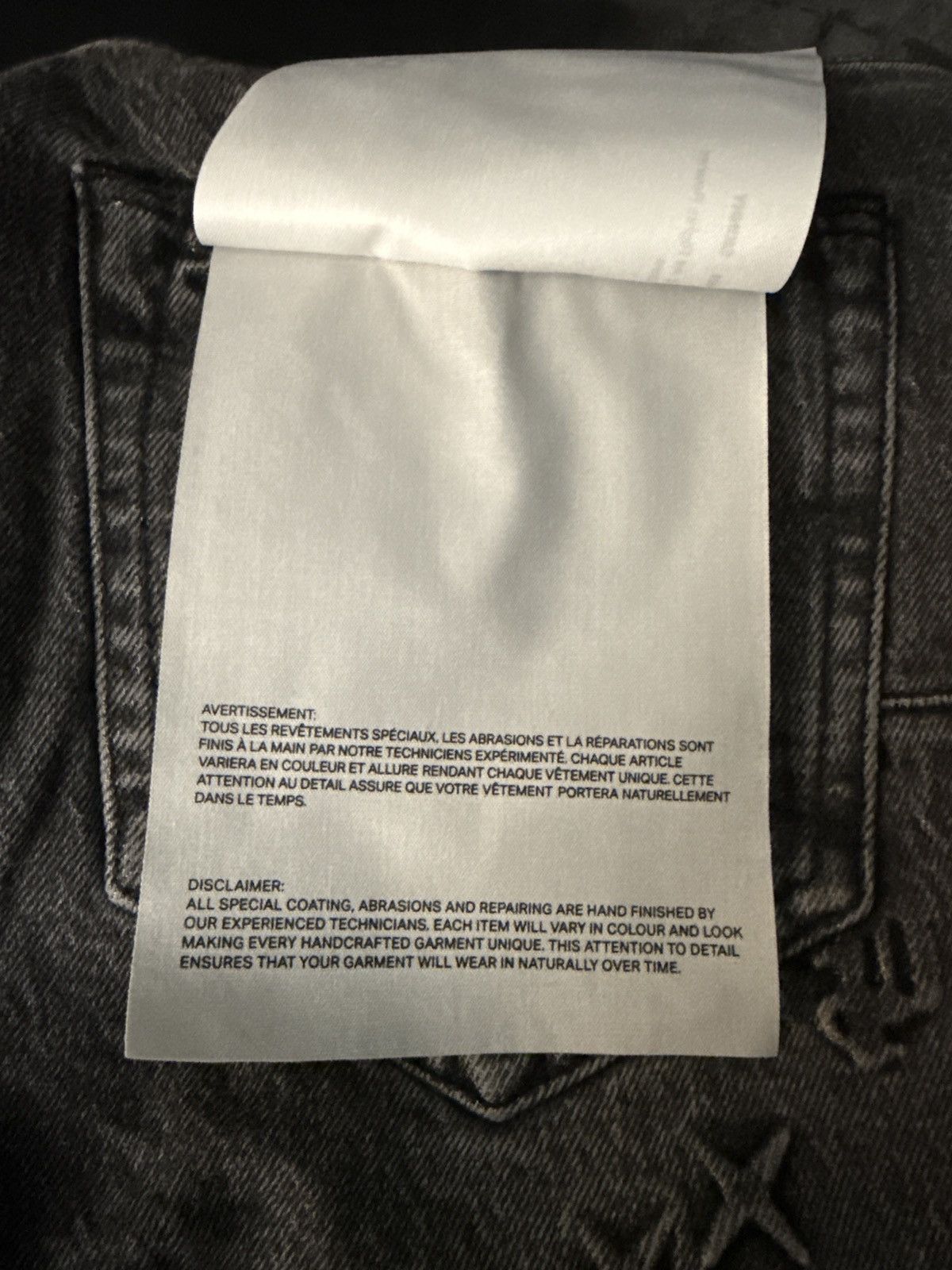 Purple BNWT Purple Monogram Denim sz 33 Size US 33 - 6 Thumbnail