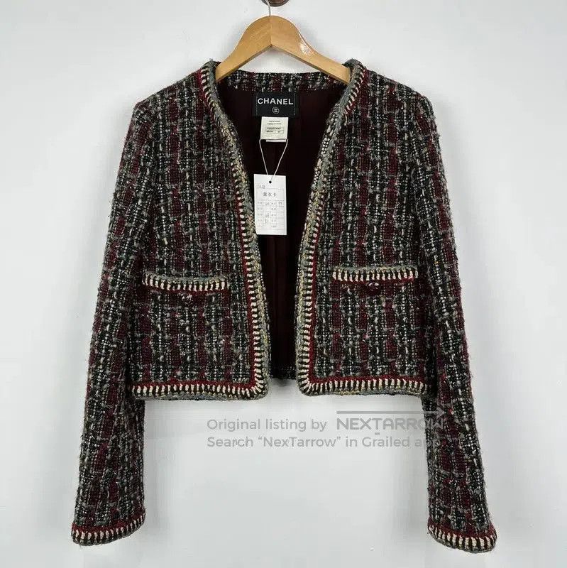 Chanel Chanel Multicolor Wool Jacket for Women . Size M / US 6-8 / IT 42-44 - 1 Thumbnail