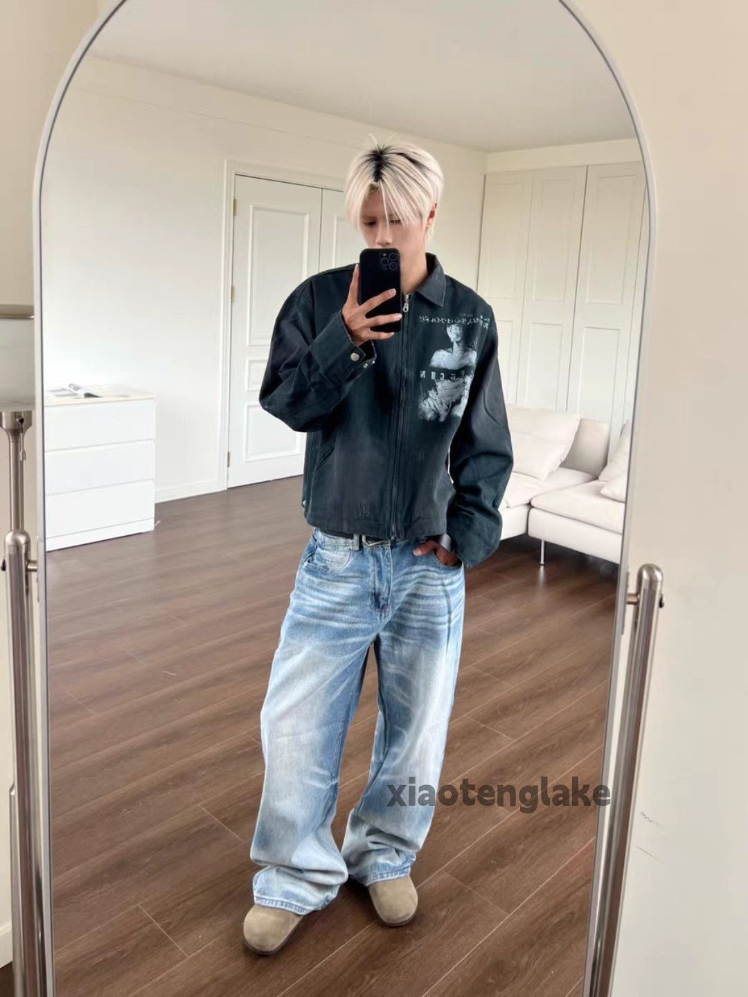 Vintage Unisex outdoor utility loose baggy faded punk jacket Size US L / EU 52-54 / 3 - 2 Thumbnail
