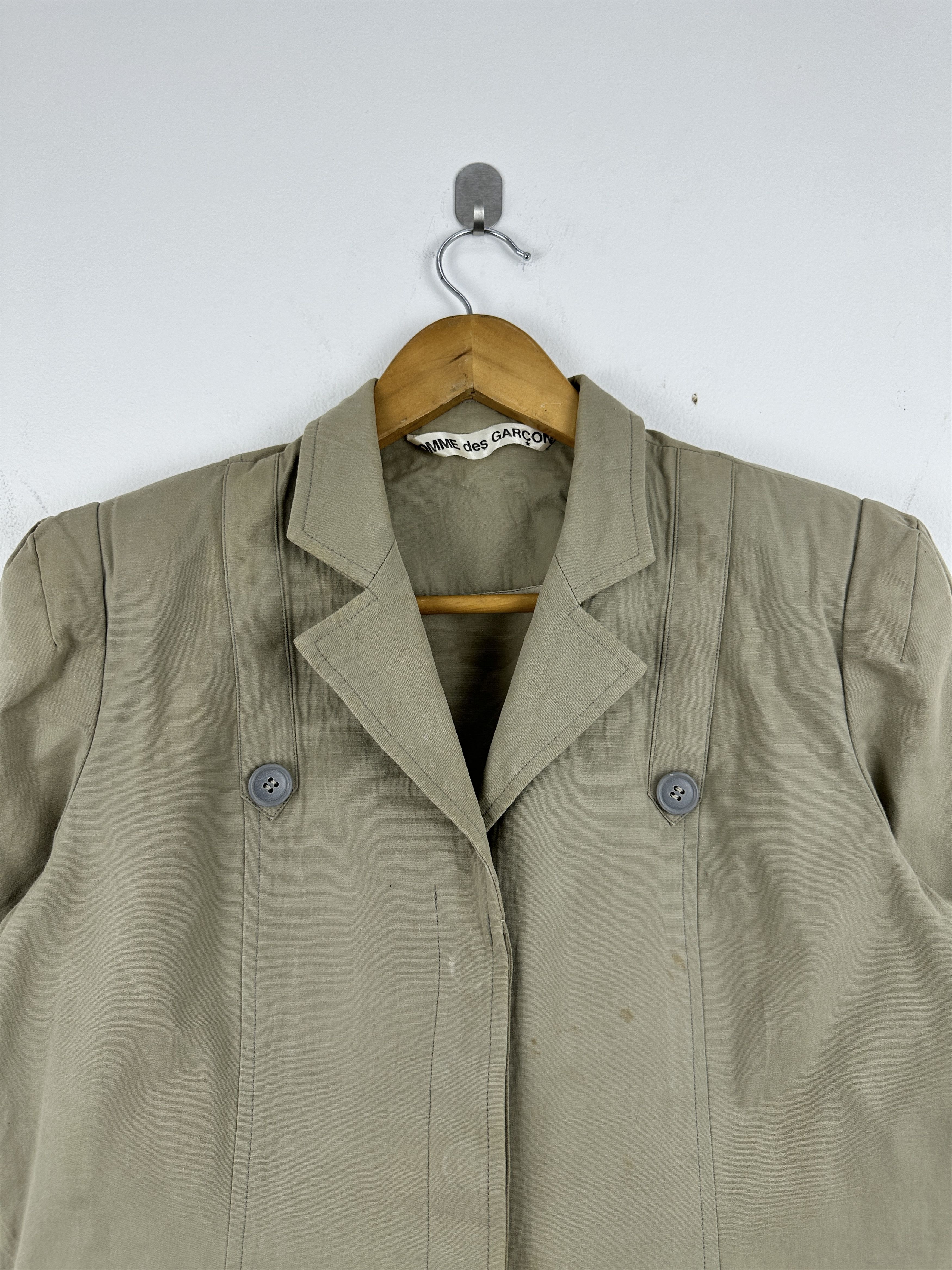 Comme des Garcons Vintage Comme Des Garçons Button Ups Blazer Jacket Size US S / EU 44-46 / 1 - 2 Thumbnail