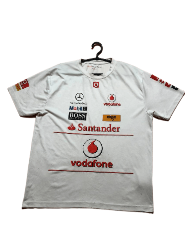 Mercedes-Benz Vintage Vodafone McLaren Mercedes Jersey Size XL Size US XL / EU 56 / 4 - 1 Thumbnail